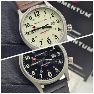 Original Momentum Wayfinder Gmt [40mm] - White Full Lume