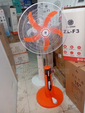 Great 18 Inches Rechargeable Solar Fan