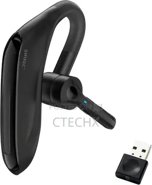 Bluetooth Headset Wireless Headset With Dongle for Computer 45h
