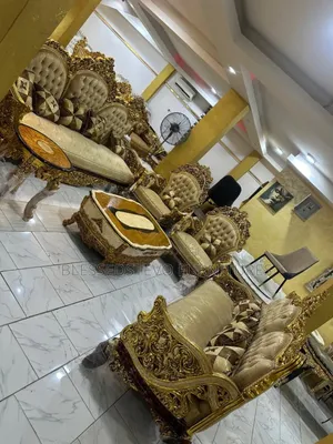 Royal Gold 8 Sitter of Sofa Chair