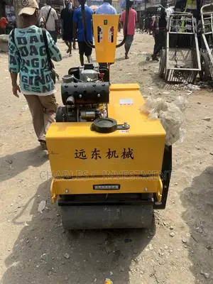 Walk-Behind Road Roller | Double Drum Vibratory Compactor Machine