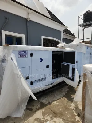 150kva Diesel Soundproof Generator Perkins 100% Copper Coil