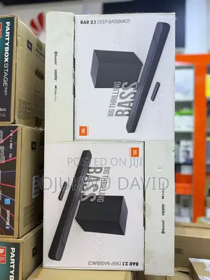 JBL Deep Bass (Mk2) 300watts 2.1-Ch Wireless Soundbar System