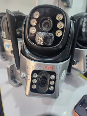 V380 Dual Lens 4g Solar Camera