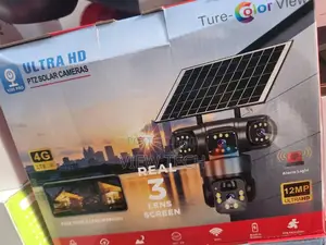 V380 Triple Lens 4g Solar Camera