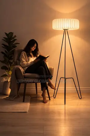Silk Luxury Floor Lamp