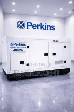 Original Perkins 40kva Generator | Silent Fuel Efficient