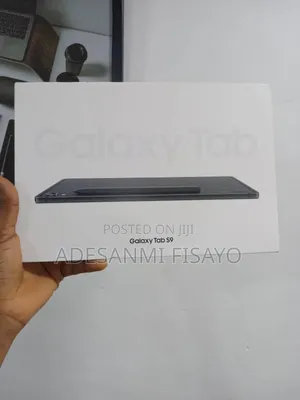 New Samsung Galaxy Tab S9 128 GB Black