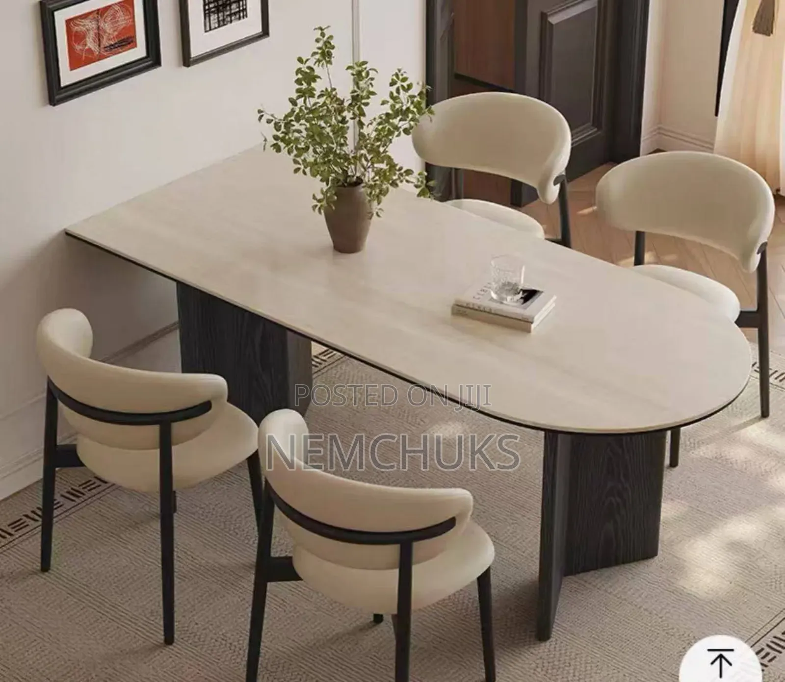 4 Seater Sintered Stone Dining Table