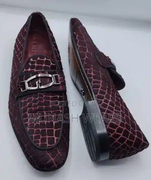 Pure Italian Velvet Genio Shoes For Men 40-46