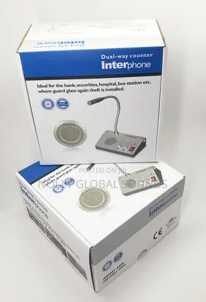 Dual Way Window Inter Phone for Interview