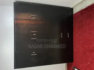 6ft by 6ft Wardrobe Black