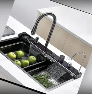 New Model 7 Bottle Kitchen Sink With More Functions