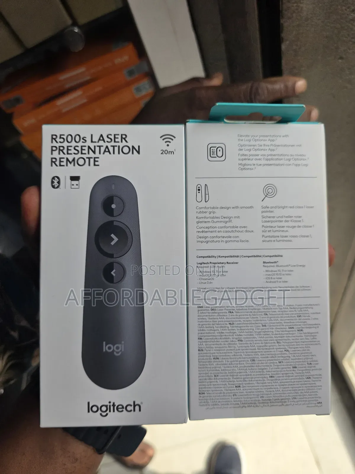Logitech R500s Projector Remote