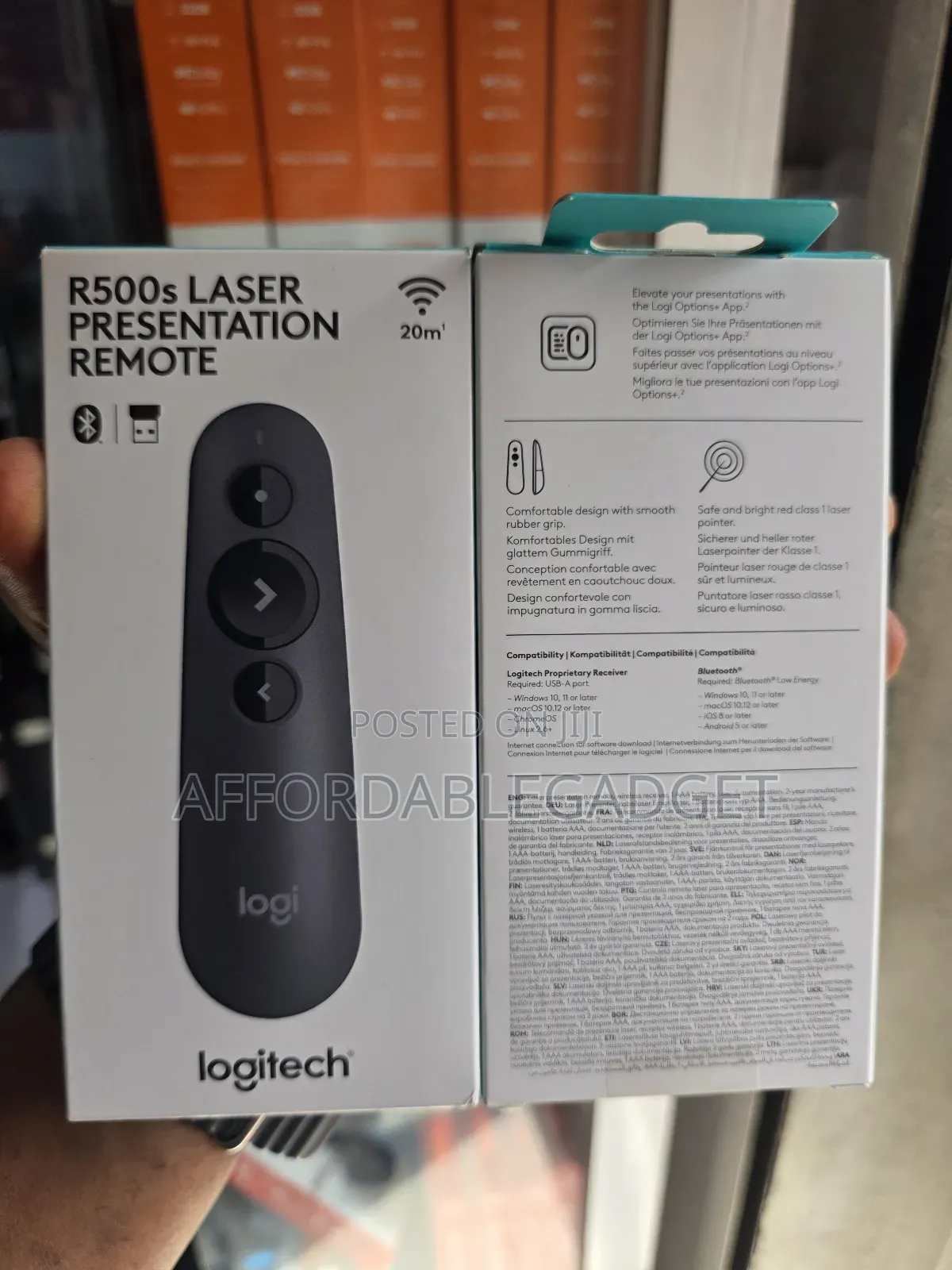 Logitech R500s Projector Remote