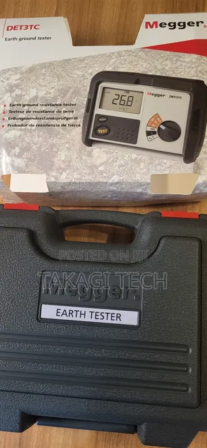 Megger Det3td Digital Ground Tester