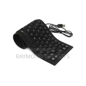Flexible Usb External Keyboard – Slim & Water Resistant