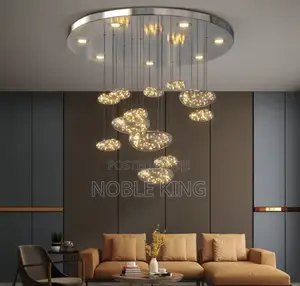 Modern Glass Chandelier