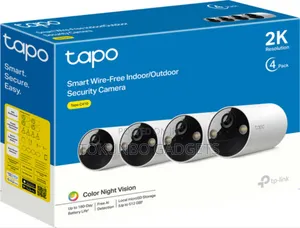 Tapo C410 (4-pack) Battery-powered Outdoor Security Camera
