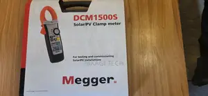 Megger Solar Pv Dcm1500s Clampmeter