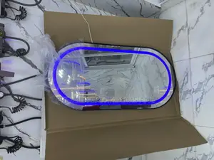 120x60 Black Frame Mirror