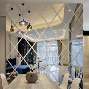 Diamond Acrylic Mirror ( Gold Silver)