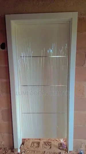 White Interior Room Door for Home