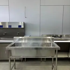 Commercial Sink With Tap And Accessories
