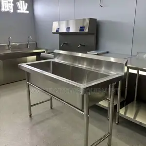Commercial Sink With Tap And Accessories