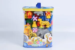 69 PCS Happy Zoo Blocks