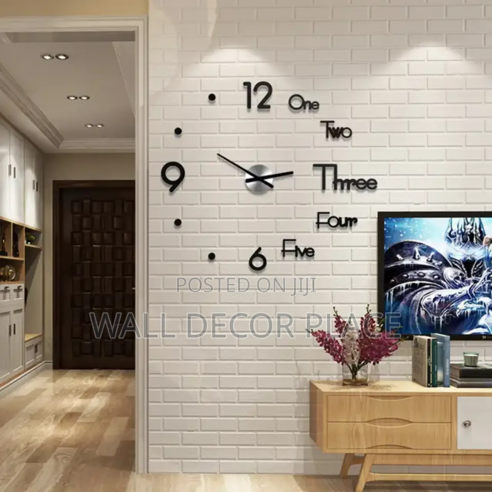 3d Wall Clock ( Diy)