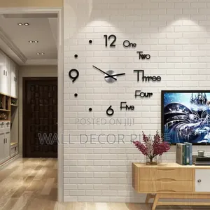 3d Wall Clock ( Diy)