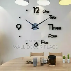 3d Wall Clock ( Diy)