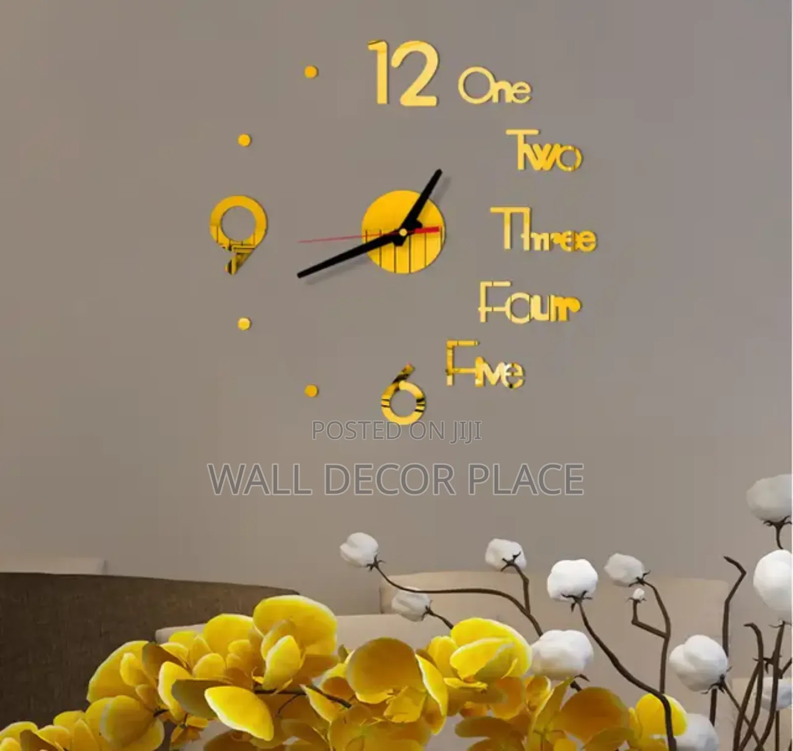 3d Wall Clock ( Diy)