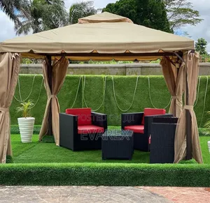 Luxury Tent Canopy Gazebo, Foreign Made 9ft X 9ft.