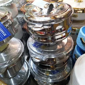 Stainless Steel Food Warmer 3set