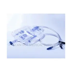 1500ml Male Urine Drainage Bag With Secure Outlet Valve