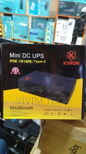Kvron 10,400mah Mini Dc Ups