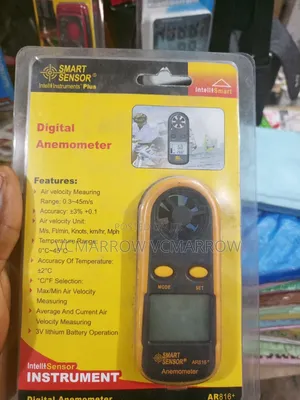 Smart Sensor Ar816+ Digital Anemometer,