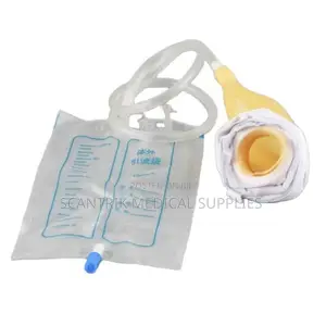 Long Tube Anti-Reflux Male Drainage Bag