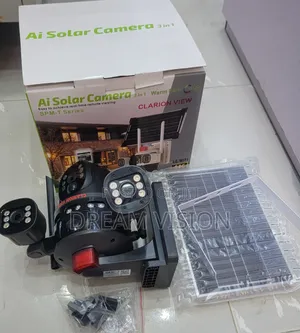 Complete Three Lens Solar Smart Camera