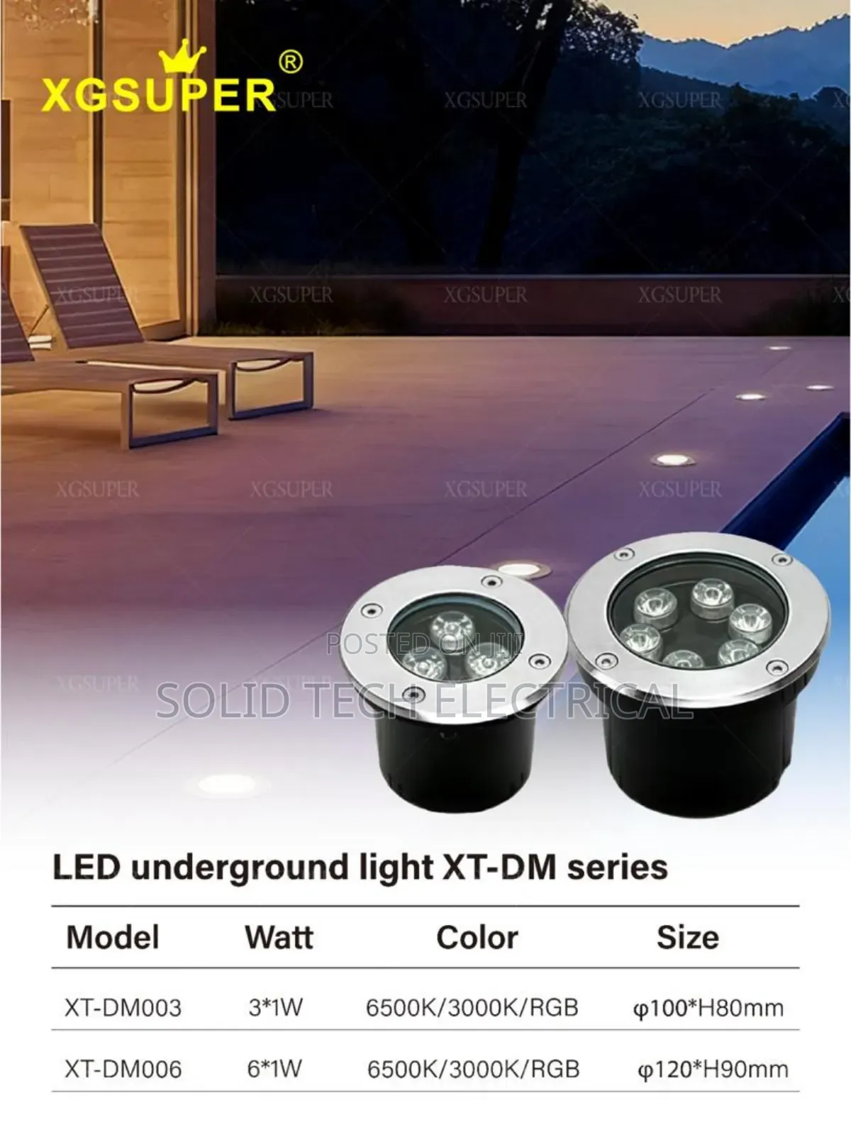 Underground Light or Waterproof Floor Light