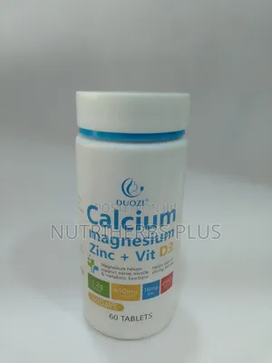 Duozi Calcium Magnesium Zinc+ Vitamin D3 : For Nerve Muscle Function