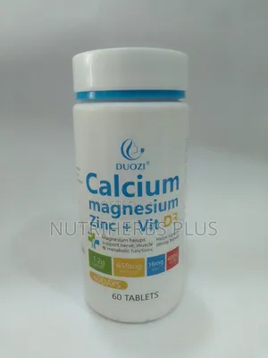 Calcium Magnesium Zinc Vit D3: For Skeletal Health and Immunity