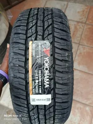 265/60r18 Yokohama Tyre