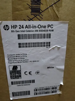 New Desktop Computer HP AiO 22 8GB Intel Celeron SSD 256GB