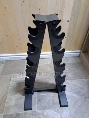 10 Step Dumbbell Rack