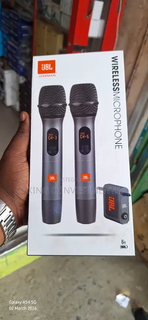 Handheld JBL Wireless Microphone