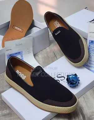 Hugo Boss Suede Espadrilles Shoe