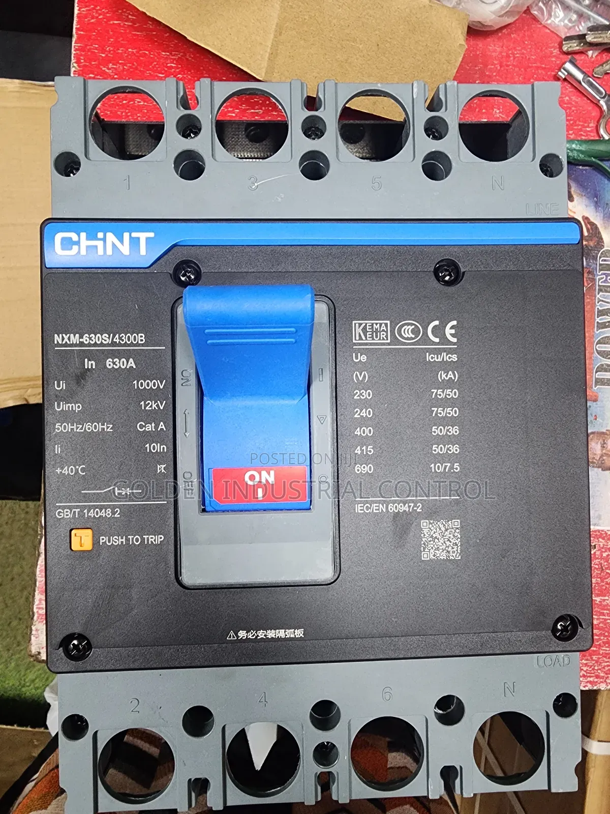 630a McCb Chint Breaker
